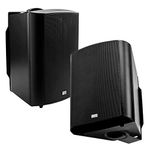 OSD Audio AP640 Weather Resistant Indoor/Outdoor Patio Speaker - Pair (Black)