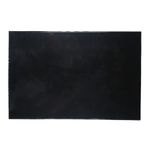 Musiclily 435x290mm Pickguard Material Blank Scratch Plate DIY Custom Sheet for Electric Guitar Bass,1Ply Black
