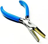 Brass JAW Pliers Flat Nose PLIER Brass Lined Soft Jaws Forming Holding Bending (E4)