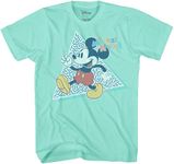 Disney Mickey Mouse 90s Nostalgia Classic Retro Vintage Disneyland World Tee Funny Humor Adult Mens Graphic T-Shirt Apparel