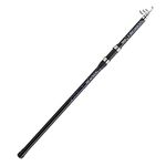 Mitchell Adventure II Tele Surf Rod, Fishing Rod, Spinning Rods, Allround Fishing, Durable and Strong Glass Composite Surf Fishing Rods, Saltwater Proof, Unisex, Black/Blue, 3.9m | 80-150g