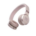 JBL Live 460NC Wireless On-Ear Bluetooth Headphones with Active Noise-Cancelling Technology, Up to 50 Hours Battery Life, Rose Pink