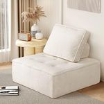 Oikiture Sofa Lounge with Double Se