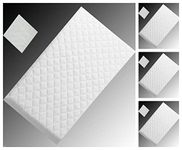 Crib Mattress Covers Soft Cushy Anti Allergic Quilted Matress Cases Waterproof Breathable Mattresses Pallet Encasements (85 X 38 X 4) cm