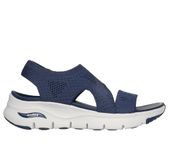 Skechers Women's Sandal Arch FIT Brightest Day, Navy, 9