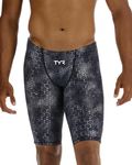 TYR Men's Standard Akurra Thresher Jammer-U12 Compliant, Black, 30