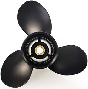 CAPTAIN Outboard Propeller fit MERCURY TOHATSU 9.9-20 HP, 14 Spline Tooth Board Prop,OEM RH Aluminum Propellers for 9.9HP 12HP 15HP 18HP 20HP,MFS,MSFMFS (9.25x8)