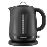 Kenwood Dawn Electric Kettle, 360° Swivel Base, Water Level Indicator, Cord Storage, Boil-Dry Protection, Removeable Filter, Capacity 1.7L, ZJP09.000BK, 3000W, Midnight Black