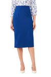 Salt Attire Ardor-Blue Longline Pencil Skirt S