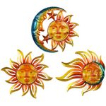 VinSees 12 inch Sun Wall Decor