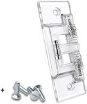 Light Switch Guard, ILIVABLE Child Proof Wall Switch Plate Protects Your Lights or Circuits from being Accidentally Turned On or Off by Children and Adults (Clear, 2 Pack)