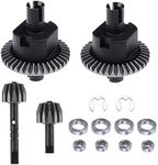 Micvtve Differential and Rear and Gear Set for Redcat 94123 94107 94111 94118 94166 1/10 Parts Upgrade for RC Car