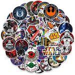 Movie Star Wars Stickers,100 Pcs Funny Cute Trendy Graffiti Vinyl Waterproof Decals for Water Bottles Computer Bicycle Skateboard Luggage Laptop Phone Pad Laptop Kids Teens Adults Stickers Pack