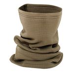 Rothco Grid Fleece Neck Gaiter ECWCS Gen III Level 2, Coyote Brown, One Size