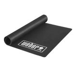 Weber Barbecue Floor Protection Mat | BBQ Grill Mat / Heat Mat | Rubber Floor Mat | Weber Barbecue Accessories | Suitable for Any Barbecue Grill | Black - Large (18280)