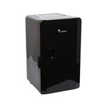 Cristal MNBX18 Mini Fridge 16 Litre, 27 Can Portable AC+DC Power Cooler & Warmer, for Bedrooms, Cars, Offices; Skincare, Makeup, Cosmetics, Food (Black)