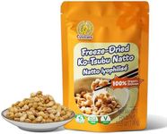 SUNGIVEN Freeze-Dried Natto Beans, Fermented Kotsubu Natto No Sodium, Non-GMO, Vegan, Ready to Eat Natto 3.53 Oz(100g)