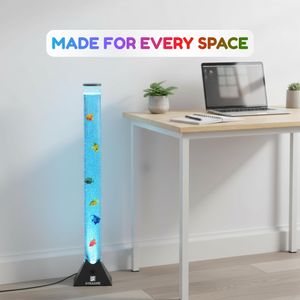 Straame 90cm Bubble Fish Lamp – LED Sensory Floor Light