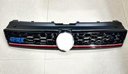 SNTP Imported VW POLO (Compatible For 2009-2022) -GTI MATTE BLACK Front Grill -ABS-Matte black