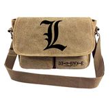 WANHONGYUE Death Note Anime Small Messenger Bags Canvas Shoulder Bag Mini Sling Bag Crossbody Bag Casual Purse 2