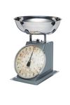 KitchenCraft Industrial Kitchen High-Capacity Heavy-Duty Mechanical Kitchen Scales, 10 kg (22 lbs),Grey,24 x 23 x 34 cm