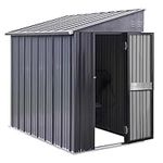 MUPATER Outdoor Storage Shed 4x6 FT