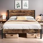 Lifezone Queen Bed Frame with Headb