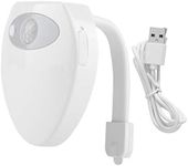 Toilet Light, Toilet Night Light, Practical with 8 Colors Changing USB Charging with Motion Sensor for Bathroom Washroom Home Toilets