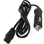 12V DC 2M Car Charger Extension Cable, Mini Fridge Cigarette Power Lead Cable Plug, for Cooler Cool Box and Portable Equipment Premium Power Supply Lead