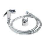 Parryware ABS Chrome Finish Splash Health Faucet with Hose & Hook (Silver) (T9805)