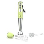 Immersion Hand Blender, Utalent 3-in-1 8-Speed Stick Blender with Milk Frother, Egg Whisk for Coffee Milk Foam, Puree Baby Food, Smoothies, Sauces and Soups - Green