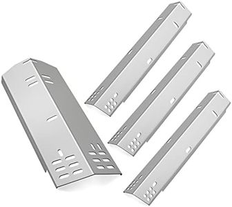 Boloda Grill Replacement Parts, 4 Pack Stainless Steel Grill Heat Plate Shield for Dyna Glo Grill Replacement Parts,Grill Part for Dyna glo DGH474CRP 5 Burner,DGH485CRP, DGH485CRP-D 4 Burner Gas Grill