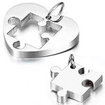 Cupimatch 2-Pieces Couples Necklace
