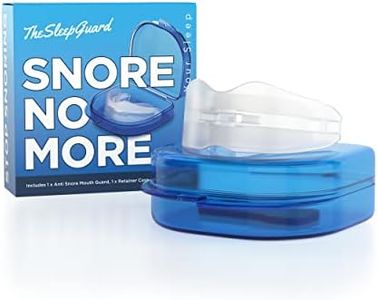 TheSleepGuard | Stop Snoring Solution Mouth Guard x1 | Sleep Aid and Snore Stopper | Best Anti Snoring Device, Mouthpiece & Gum Shield | Anti Snore Relief | Restful Sleep at Night for Men and Women