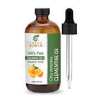 Sheer Essence Essential Oils 4oz - 100% Pure and Natural - Therapeutic Grade Oil - Huge 4 Fluid Ounces Bottle with Premium Glass Dropper (Clementine Oil)