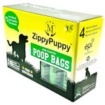 240 Lime Dog Poop Bags 100% Leak-Tear Proof. ZippyPuppy Bags are EPI TDPA Certified, Easy to Open even in Winter. Feminine hygiene, Diaper disposable bags. We donate 1% to Charity.