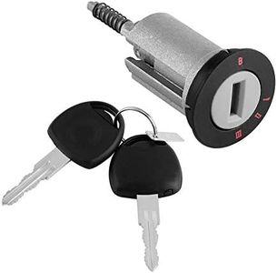 Interruptor de Cilindro de Bloqueo de Encendido, Cilindro de Bloqueo de Encendido de Coche con 2 Llaves para VAUXHALL ASTRa CORSa MERIVa TIGRa COMBo