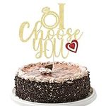YUINYO I Choose You Cake Topper for