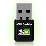 AC600 USB WiFi Adapter for PC, Driv