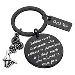 TIIMG Cheer Coach Gift Cheerleading Coach Appreciation Gift Cheer Team Gift Cheer Mom Thank You Gift (Cheer Coach black CA)