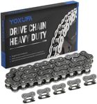 YOXUFA 420 42L Links Front Jackshaft Chain Standard Master Link for Coleman BT200X CT200U Trail 200 CT200U-EX Baja TrailMaster Warrior Heat MASSIMO MB165 MB200 196cc 6.5hp Powersports Mini Bike Parts