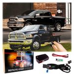 MPC Remote Start Kit Compatible with RAM 1500, 2500, 3500 2013-2017 & RAM 4500 2013-2016 || All Trims || Plug N Play Harness || Press OEM Key Fob 3X Lock to Start || USA Tech Support