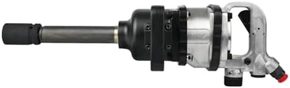 Hyco LABEL STAR 1-Inch Heavy Duty Impact Wrench, 2400 Nm Torque, 2 Sockets, Black and Silver