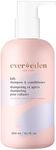 Evereden MegaVitamin Complex Hair Strengthening Shampoo and Conditioner 2 in 1, Plant-Based, Natural and Organic, Cool Peach Scent, 10.1 Ounces