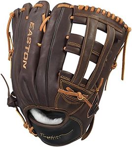 Easton | FLAGSHIP Baseball Glove | Right Hand Throw | 12.75" - H-Web | Brown/Black