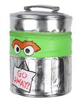 Sesame Street Oscar the Grouch Go Away! Trash Shaped Insulated Lunch Box Bag Tote