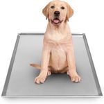 Red Hound Auto Metal Replacement Tray for Dog Crate 41 x 26 x 1 Inches Flat-A-Way Heavy Duty Galvanized Steel Chew Proof Kennel Cage Pan Leakproof Liner Compatible with Midwest iCrate, New World More