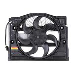 TYC 611190 BMW 3 Series Replacement Condenser Cooling Fan Assembly