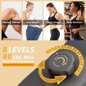 VANSWE Recumbent Exercise Bike – 400 lb Capacity, Bluetooth, Magnetic Resistance