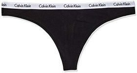 Calvin Klein Carousel Thongs Black